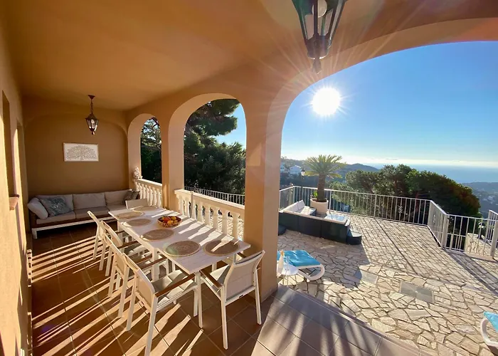 Violetas - Magnificent Sea View, 8 Pers And Baby Cot Available, Quiet Area יורט דה מאר