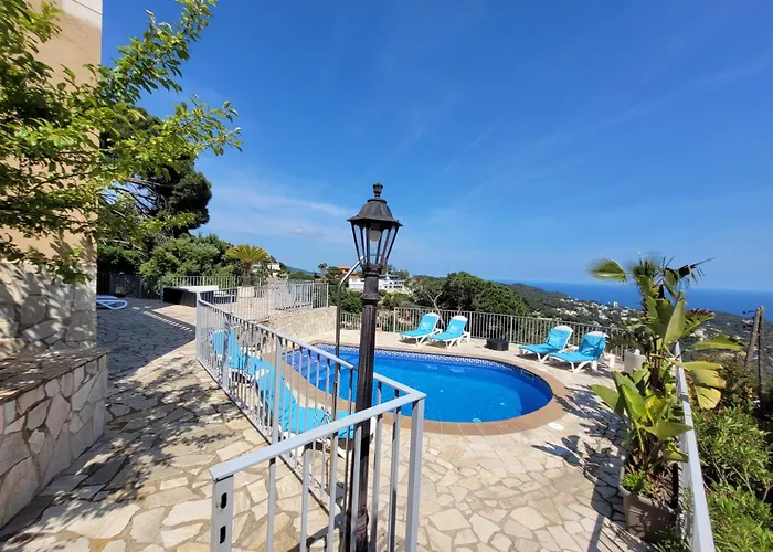 וילה Violetas - Magnificent Sea View, 8 Pers And Baby Cot Available, Quiet Area