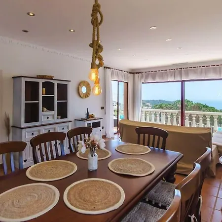فيلة Violetas - Magnificent Sea View, 8 Pers And Baby Cot Available, Quiet Area يوريت دي مار